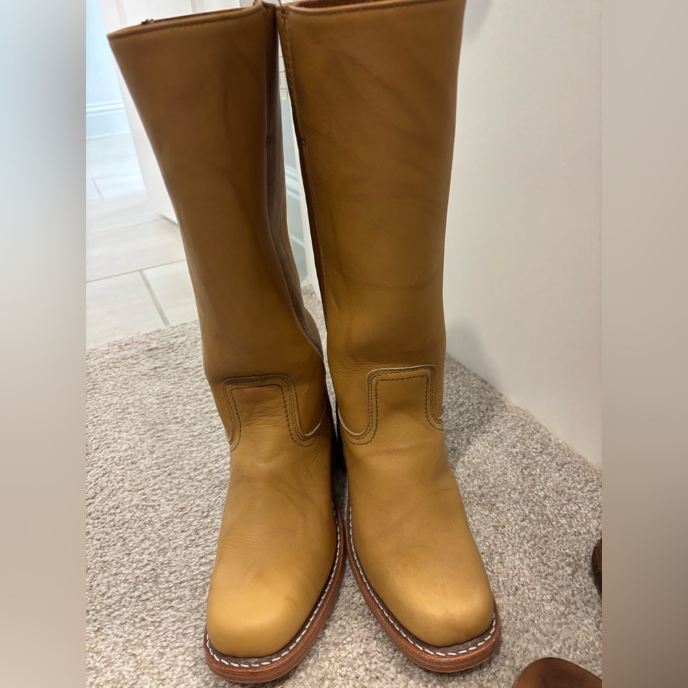 Frye Women’s Campus 14L Tall Boots size 8 BRAND NEW - Picture 2 of 5